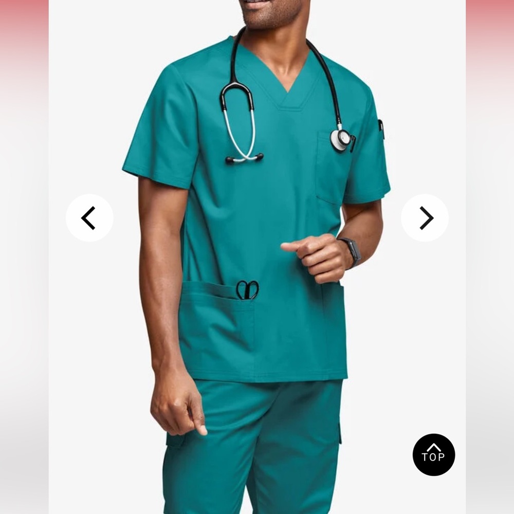 UA Scrubs men’s Teal Scrub set